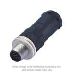 Male Connector M12 Straight