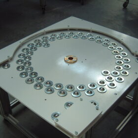Motor assembly table