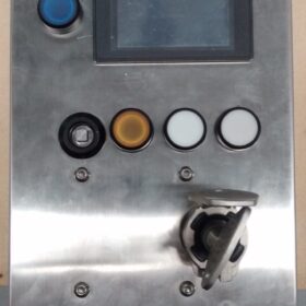 Stainless steel enclosure with touch screen and Fortress isolator