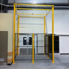Drop Point External Framing with ZONE Industrial Safety Fencing