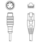 KSS ET-M12-4A-RJ45-A-P7-150 Leuze interconnection cable