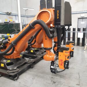 Kuka Twin Robots with BTM Hydrualics
