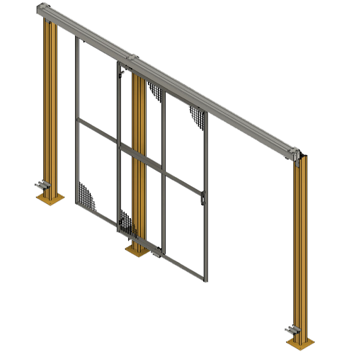 Telescopic Sliding Door 500x500